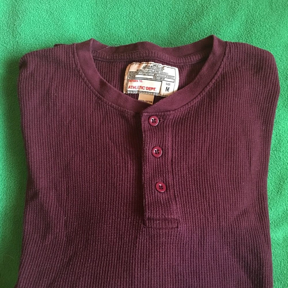 Big Ball Sports Thermal Henley Longsleeve
